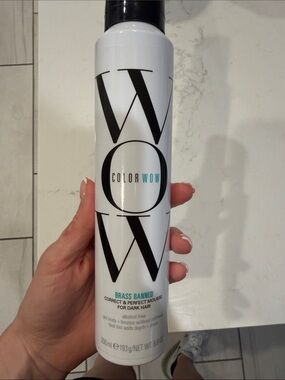 Color Wow Brass Banned Correct & Perfect Mousse - White